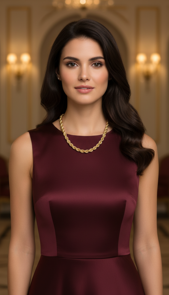 Gold Hollow Rope Chain
