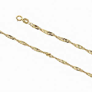 Gold Singapore Necklace